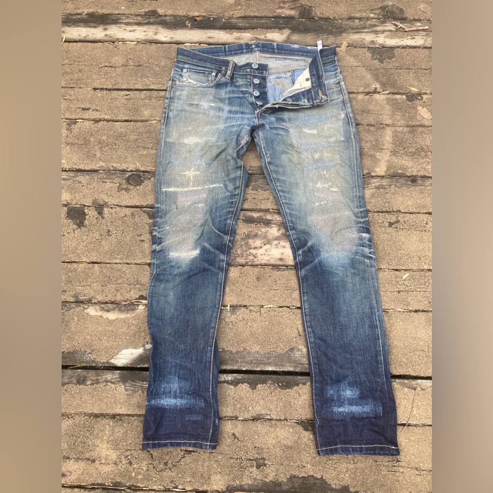 Rogue Territory SK Skinny Selvedge Denim 31 Made in USA